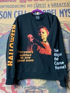 Halloween Michael Myers Horror Movie Graphic Sweatshirt